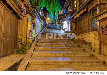 【京都舊城風光】三寧坂周邊夜景 【京都舊城風光】三寧坂周邊夜景 93419407