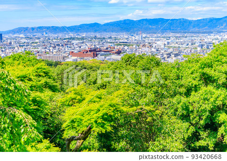 【京都舊城風光】從稻荷山看京都市景 【京都舊城風光】從稻荷山看京都市景 93420668