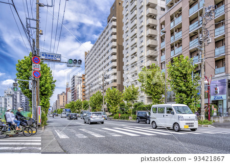 Urban scenery of Ota Ward, Tokyo Umeyashiki Station Urban scenery of Ota Ward, Tokyo Umeyashiki Station 93421867