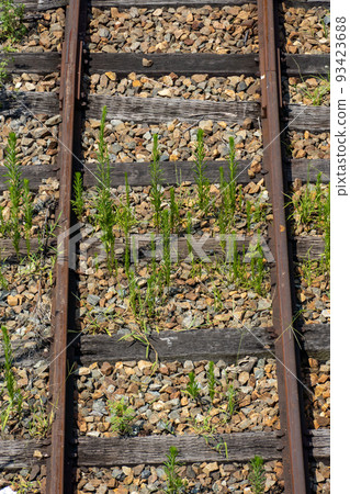 Railway track image Railway track image 93423688