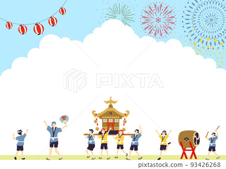 享受節日的人們 93426268