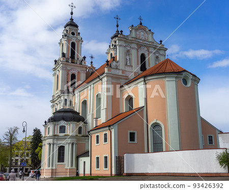 Church of St. Philip and St. Jacob in Vilnius. Church of St. Philip and St. Jacob in Vilnius. 93426392