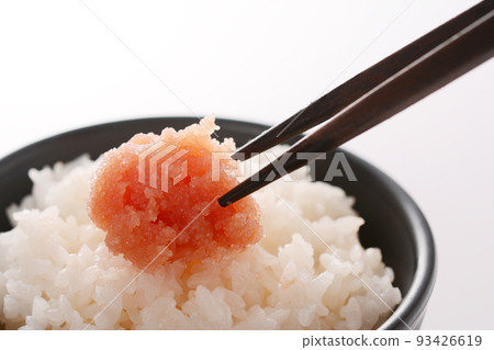 Red rice with white rice Red rice with white rice 93426619