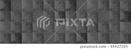 black mosaic tile design texture 93427265