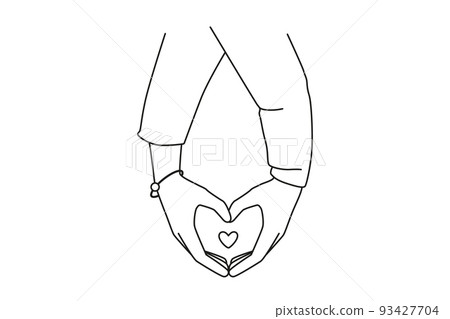 Young man point at self feeling confused 93427704