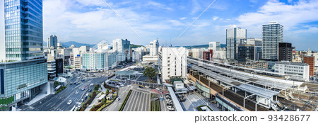 Urban area at the north exit of Shizuoka Station in Shizuoka City, Shizuoka Prefecture Urban area at the north exit of Shizuoka Station in Shizuoka City, Shizuoka Prefecture 93428677