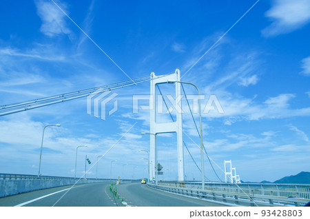 Shimanami Kaido's Kurushima Kaikyo Bridge Shimanami Kaido's Kurushima Kaikyo Bridge 93428803