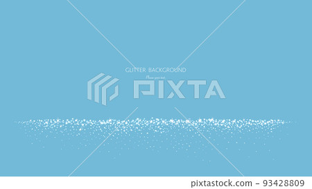 Glittering magic powder-hand drawn background material 93428809