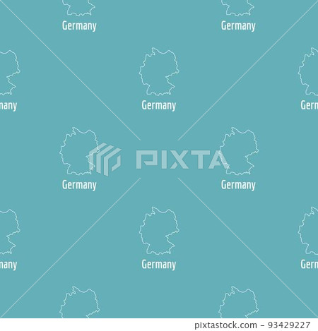 Germany map thin line vector simple Germany map thin line vector simple 93429227
