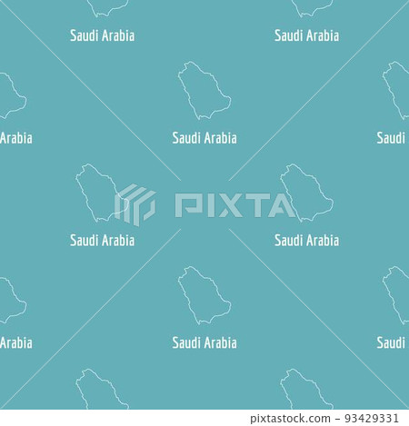 Saudi Arabia map thin line vector simple Saudi Arabia map thin line vector simple 93429331