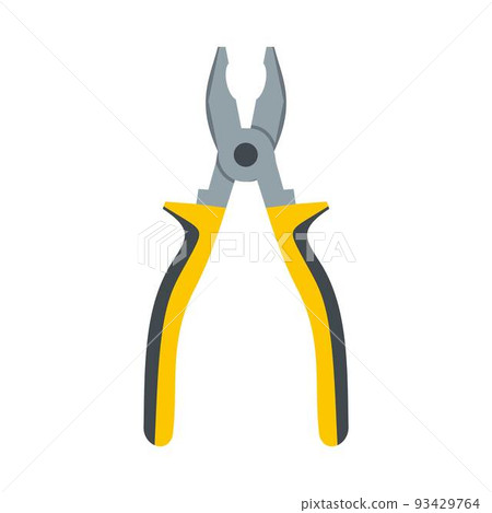 Pliers icon, flat style 93429764