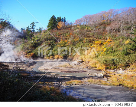 Autumn Goshogake Onsen Natural Research Road Autumn Goshogake Onsen Natural Research Road 93429927