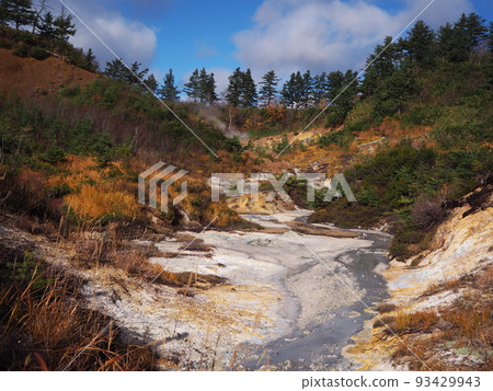 Autumn Goshogake Onsen Natural Research Road 93429943