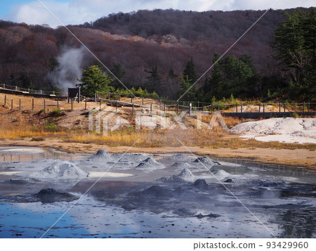 Autumn Goshogake Onsen Natural Research Road Autumn Goshogake Onsen Natural Research Road 93429960