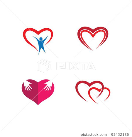 Love vector icon illustration design - Stock Illustration [93432186 ...