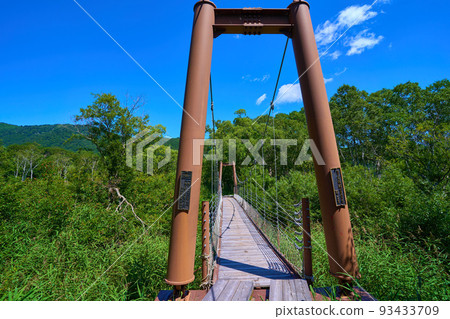 尾瀨約比河上的約比吊橋(群馬縣片品村) 尾瀨約比河上的約比吊橋(群馬縣片品村) 93433709
