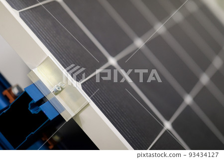 solar cell panel with mounting brackets 93434127