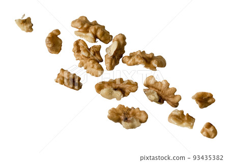 flying walnut kernels 93435382