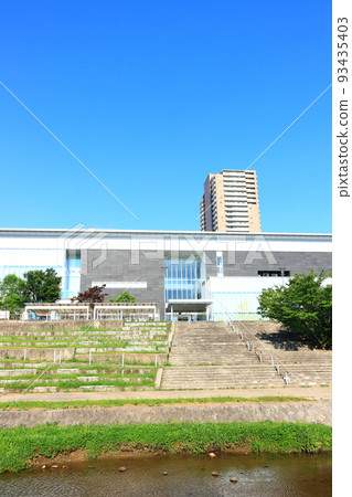 岡崎市風景、岡崎市圖書館交流廣場 岡崎市風景、岡崎市圖書館交流廣場 93435403