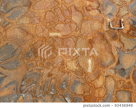 Texture of steel padded military equipment 93436949