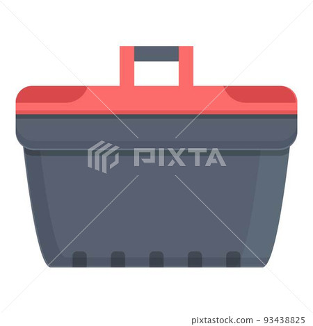 Maintenance box icon cartoon vector. Toolkit repair. Equipment kit Maintenance box icon cartoon vector. Toolkit repair. Equipment kit 93438825