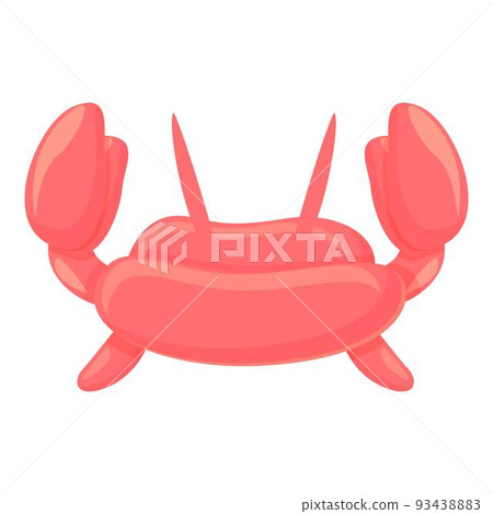 Crab toy icon cartoon vector. Air animal. Art shape Crab toy icon cartoon vector. Air animal. Art shape 93438883