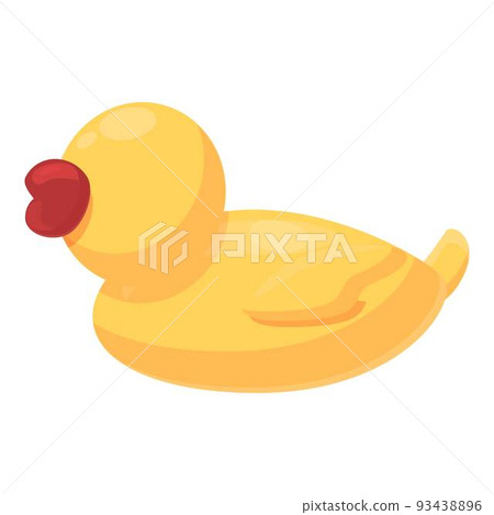 Balloon duck icon cartoon vector. Air toy. Fun art Balloon duck icon cartoon vector. Air toy. Fun art 93438896