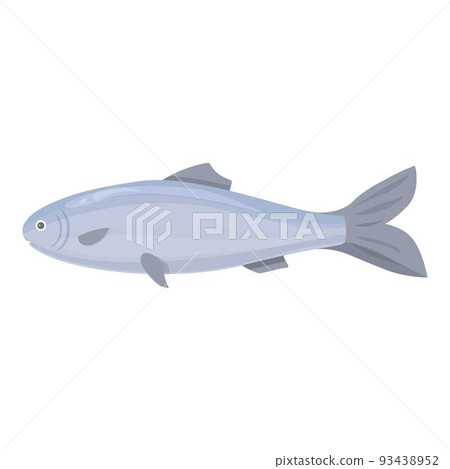 Baltic herring icon cartoon vector. Sea fish. Store seafood Baltic herring icon cartoon vector. Sea fish. Store seafood 93438952