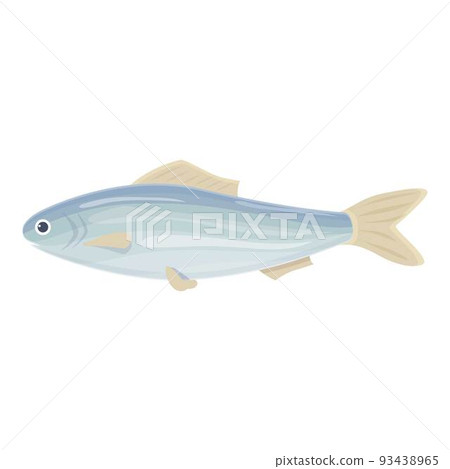 Tuna icon cartoon vector. Baltic fish. Sea food 93438965
