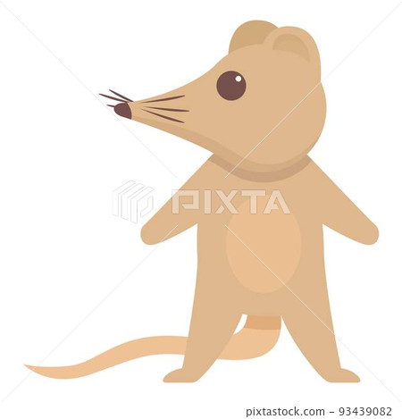 Shrew icon cartoon vector. Domestic animal. Farm mouse Shrew icon cartoon vector. Domestic animal. Farm mouse 93439082