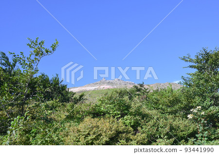 從栃木縣那須山小道看茶須山 從栃木縣那須山小道看茶須山 93441990