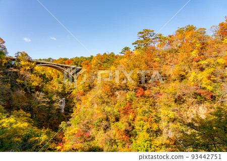 [Miyagi Prefecture] Autumn leaves at Naruko Gorge (October) 93442751
