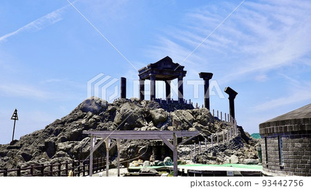 Yunohama open-air hot spring in Niijima, Izu Islands Yunohama open-air hot spring in Niijima, Izu Islands 93442756