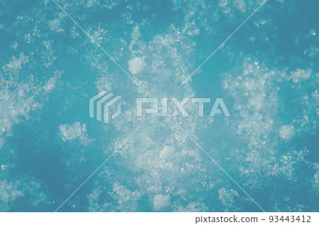 Blue snow texture background 93443412