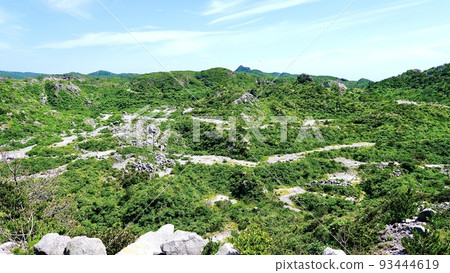 Ishiyama trekking course near Ishiyama observatory on Izu Shichito Niijima 93444619