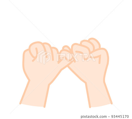Finger cut image illustration material Finger cut image illustration material 93445170