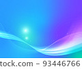 Neon Glow Light, Wave and Curve Multicolor Gradient Abstract Background 93446766