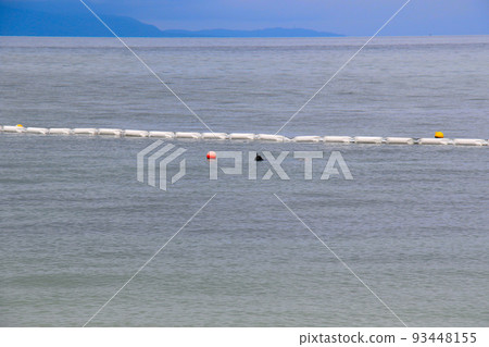石垣島 從富崎海灘看私人區域 可以看到標明小丑魚位置的浮標。 石垣島 從富崎海灘看私人區域 可以看到標明小丑魚位置的浮標。 93448155
