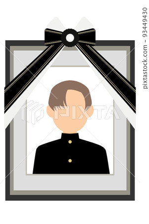 Portrait of a boy in school uniform Portrait of a boy in school uniform 93449430