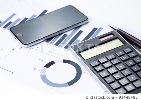 智能手機和企業圖表 智能手機和企業圖表 93449488