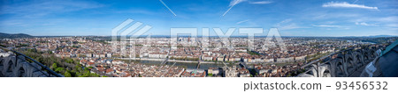 View of Lyon from the top 93456532
