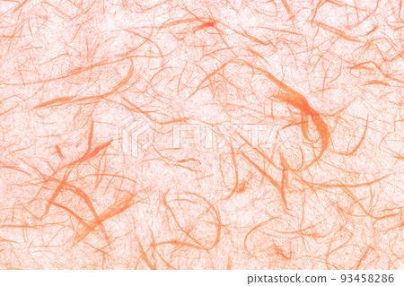 Japanese paper with thin vermillion fibers Japanese paper with thin vermillion fibers 93458286