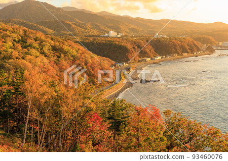 Cape Puyuni, a famous sunset spot "Autumn Hokkaido" 93460076