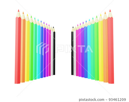 彩色鉛筆背景 彩色鉛筆背景 93461209