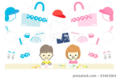 幼兒園入學商品/兒童和幼兒園生活入學準備套裝 幼兒園入學商品/兒童和幼兒園生活入學準備套裝 93461664