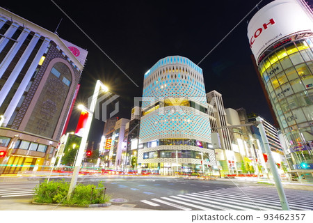 銀座四丁目夜景 銀座四丁目夜景 93462357