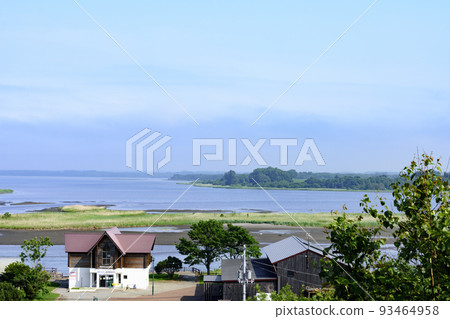 Hokkaido Lake Tofutsu early summer 93464958