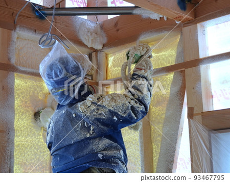 Residential spraying insulation urethane foam 09 93467795