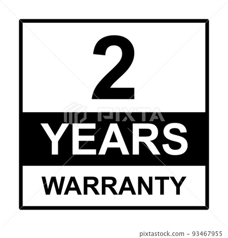 2 years warranty stamp icon vector for graphic design, logo, website, social media, mobile app, UI illustration 2 years warranty stamp icon vector for graphic design, logo, website, social media, mobile app, UI illustration 93467955