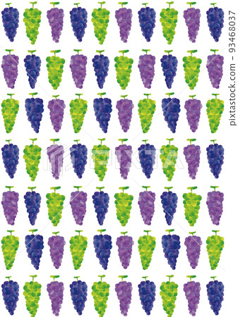 Watercolor style grape pattern vertical Watercolor style grape pattern vertical 93468037